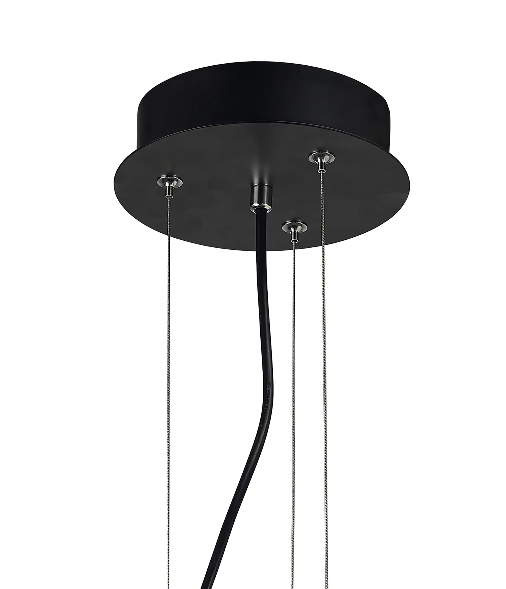 Argenta 18W LED Pendant Light Matt Black M4841  Mantra Argenta